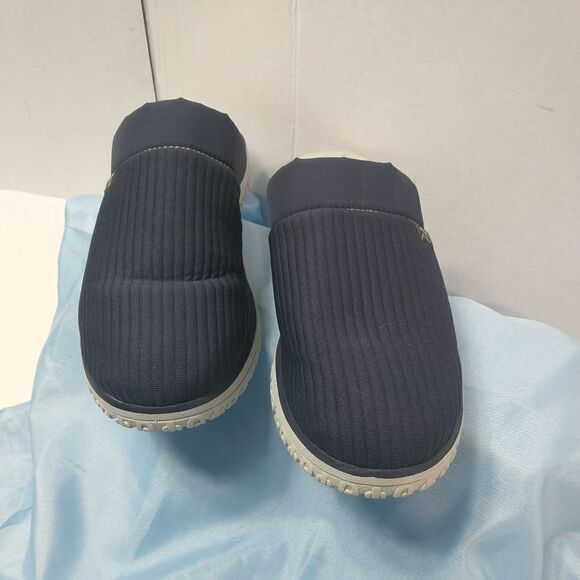 LL BEAN Women's  Size 8M Blue Nylon Airtight Slide On Slippers - Picture 4 of 10